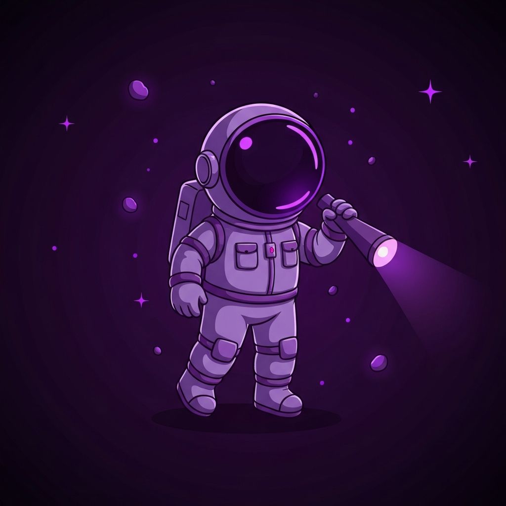 Lost in space astronaut